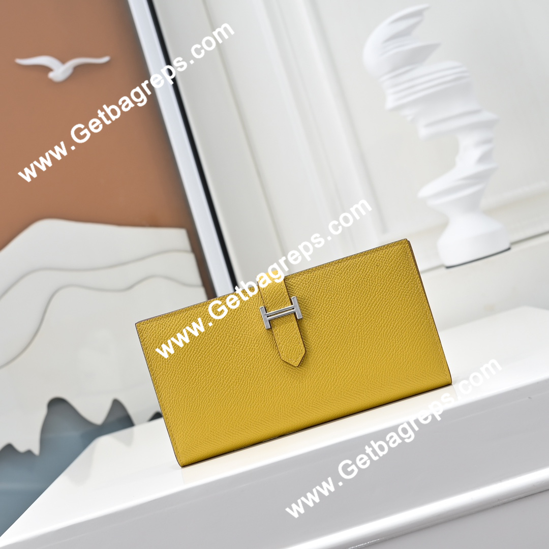 Hermes Bearn Wallet Epsom Leather-3
