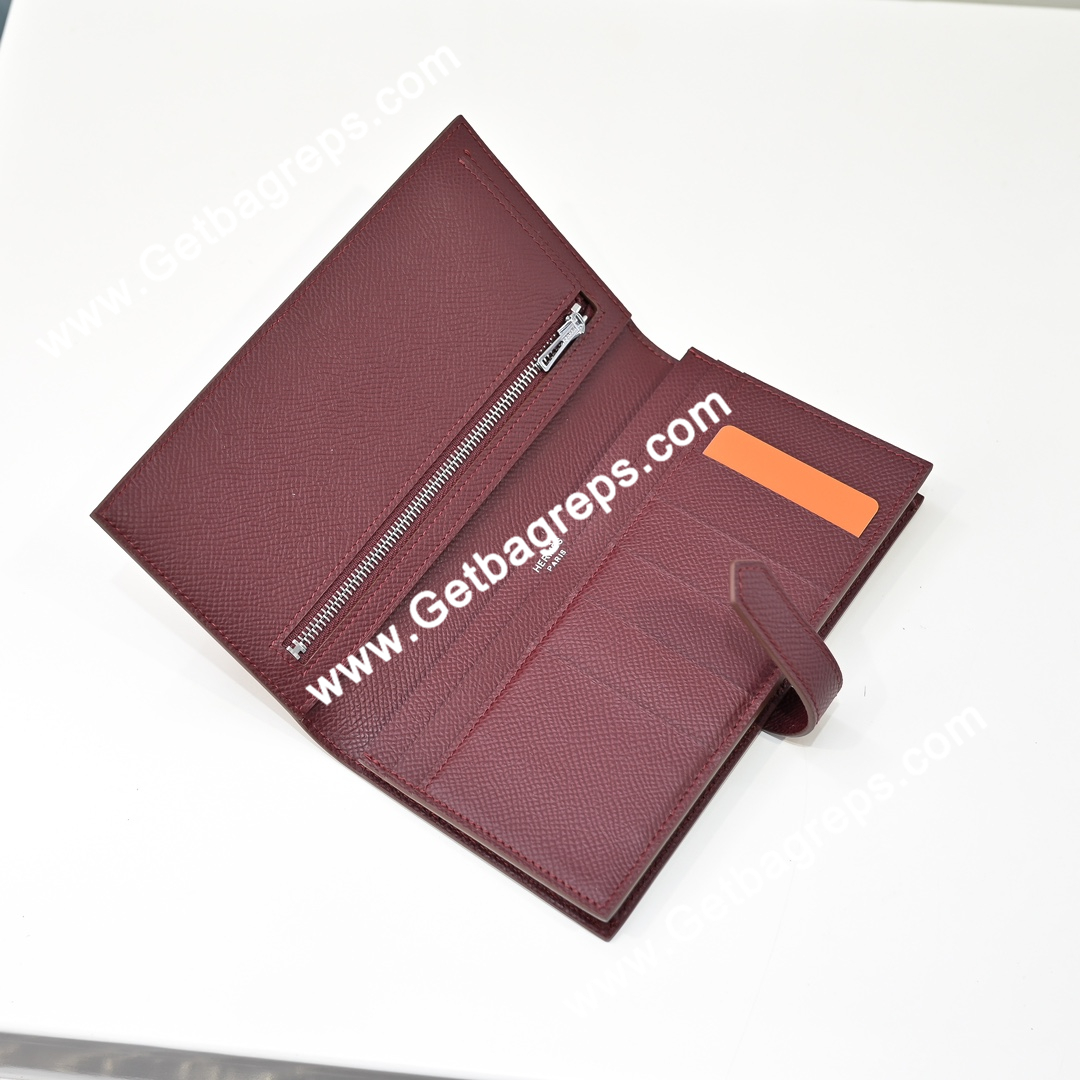 Hermes Bearn Wallet Epsom Leather-9