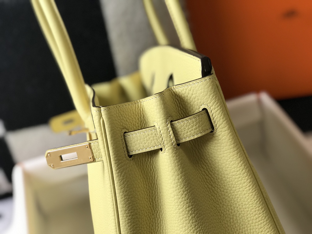 Hermes Birkin 30CM 35CM Togo Chicken Yellow With Gold