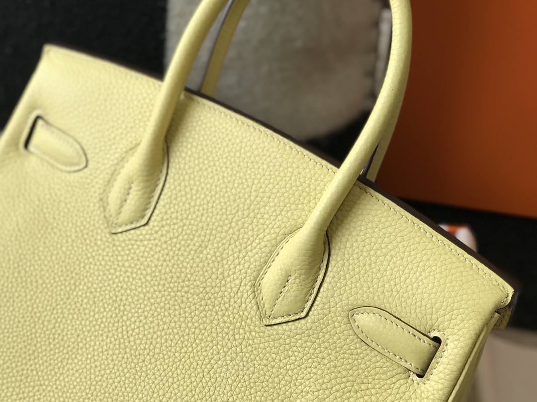 Hermes Birkin 30CM 35CM Togo Chicken Yellow With Gold