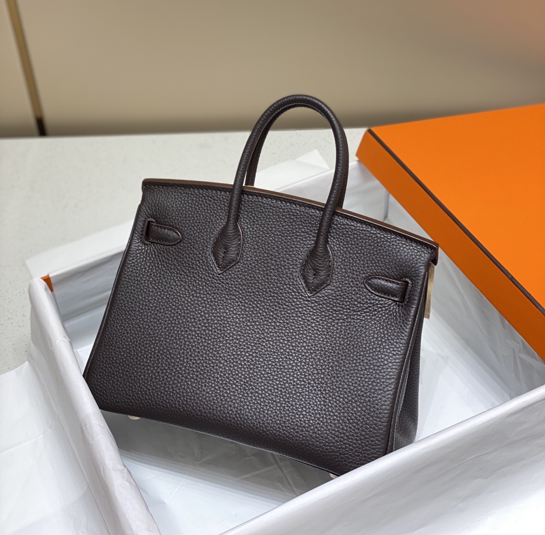 Hermes Birkin 30CM 35CM Togo Leather Black With Gold