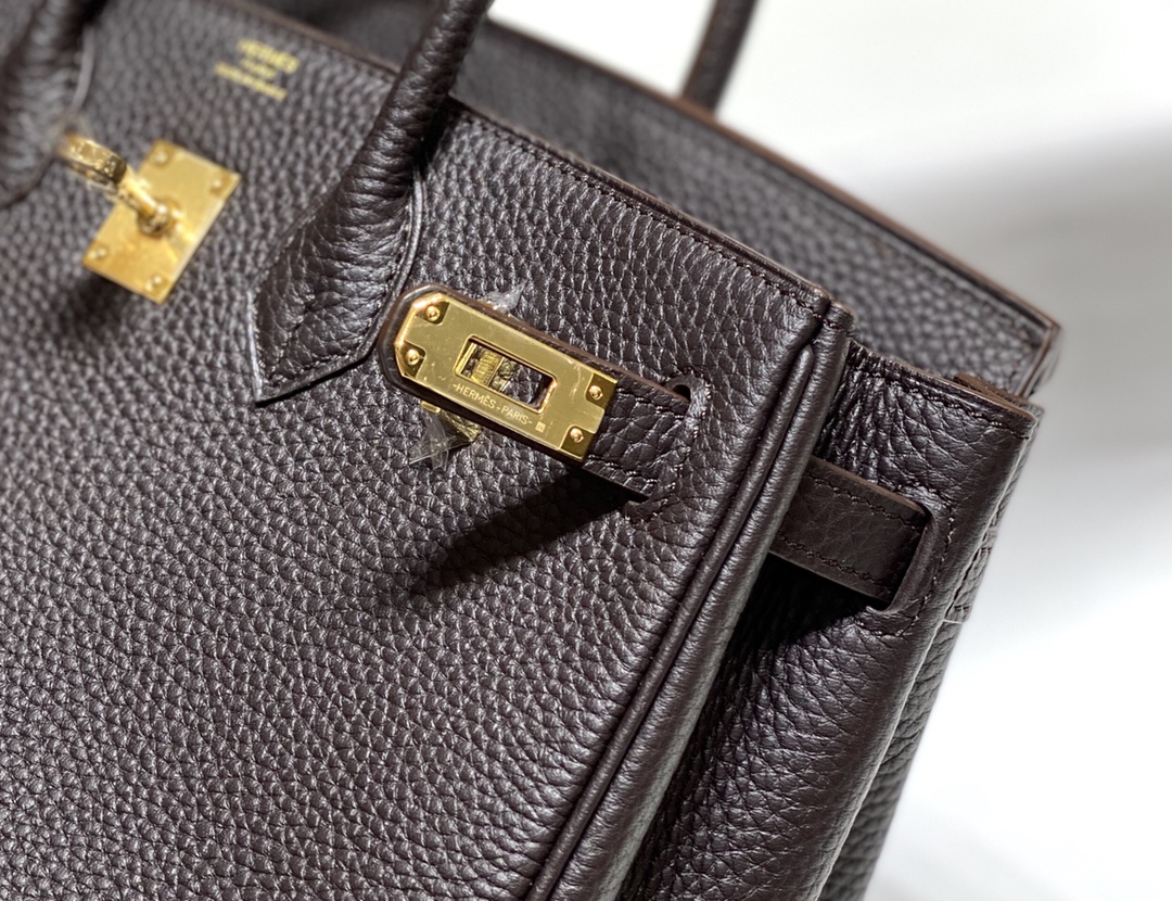 Hermes Birkin 30CM 35CM Togo Leather Black With Gold