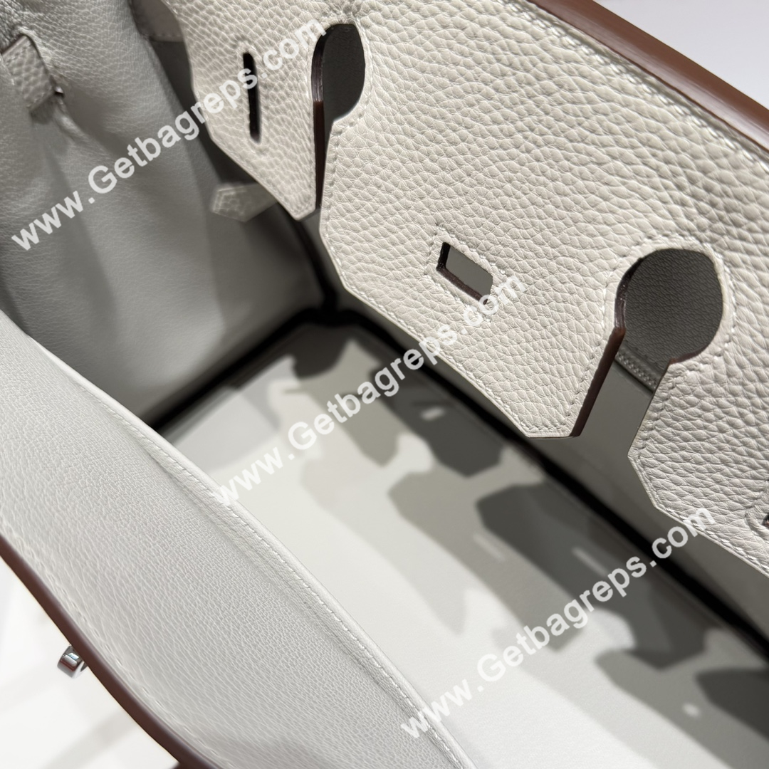 Hermes Birkin 30cm Pearl Grey Togo Leather