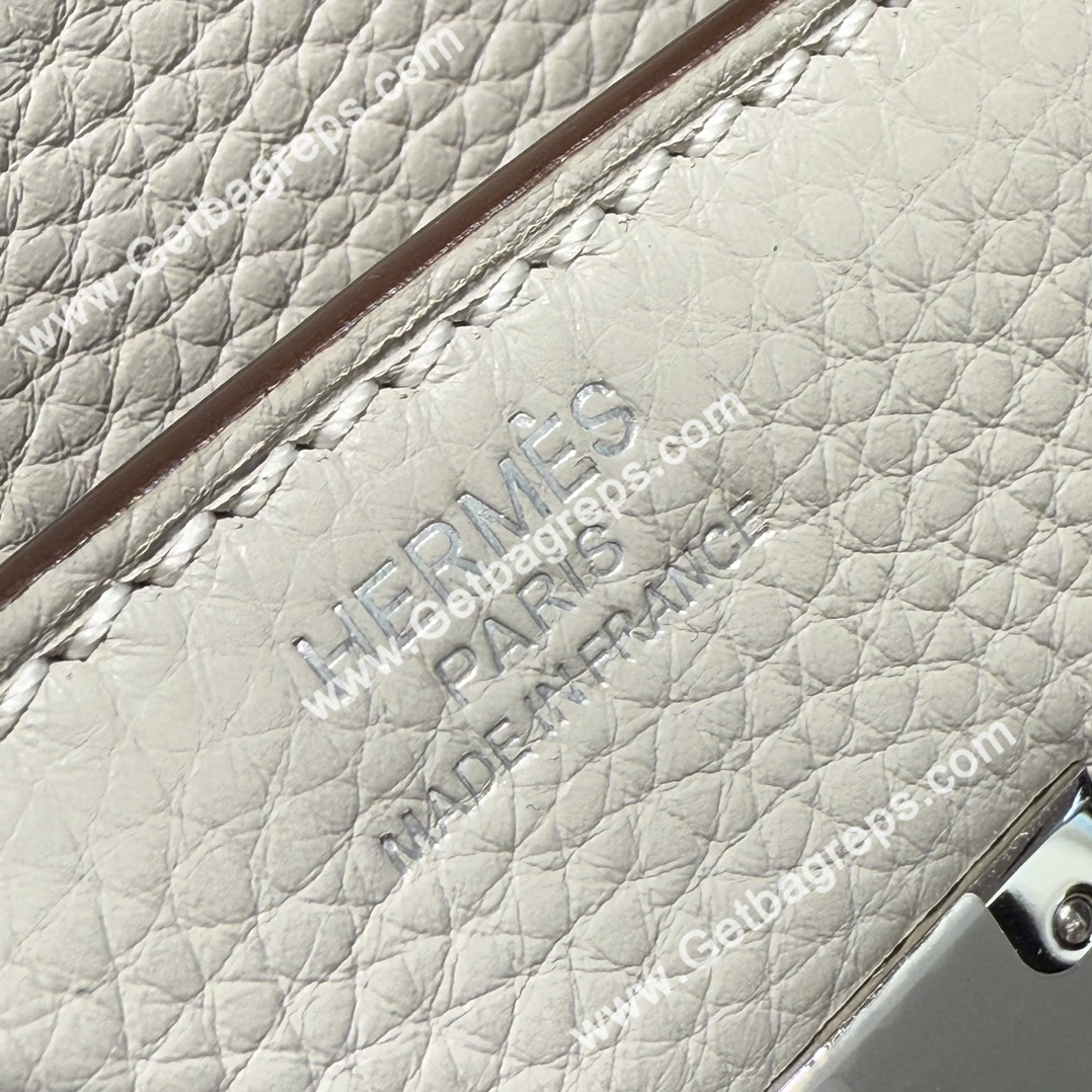 Hermes Birkin 30cm Pearl Grey Togo Leather
