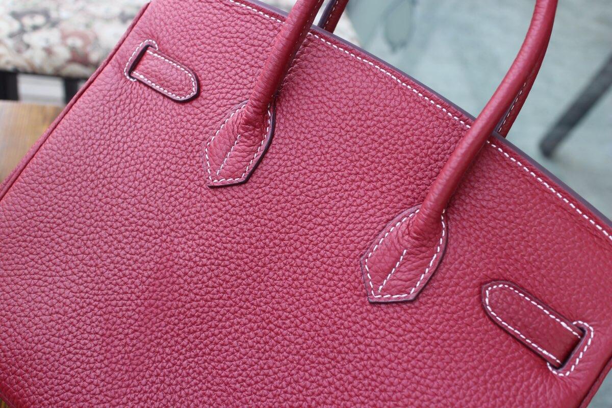 Hermes Birkin Togo Calfskin Handbag 30cm and 35cm Red