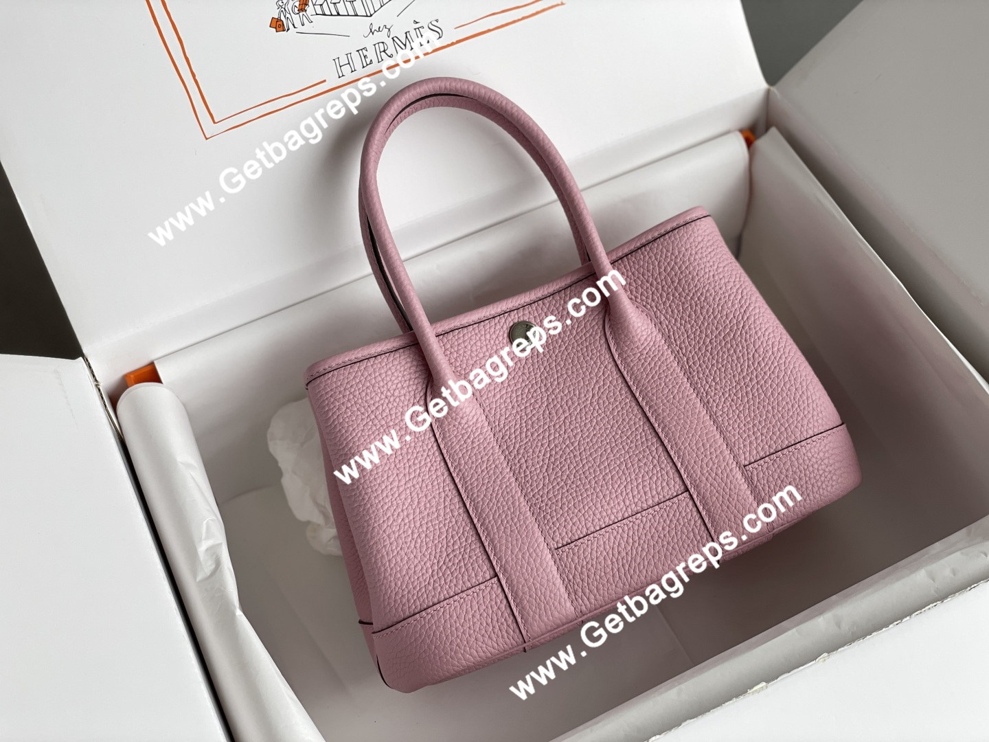Hermes Garden Party Mini Hand Stitching-10