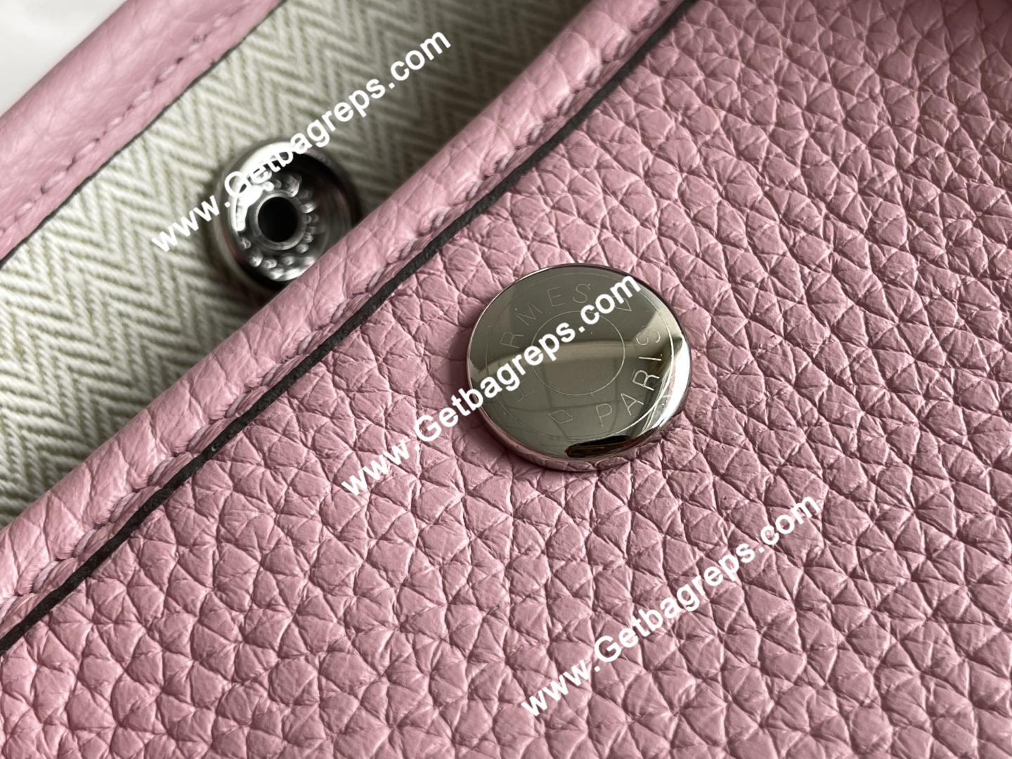 Hermes Garden Party Mini Hand Stitching-10