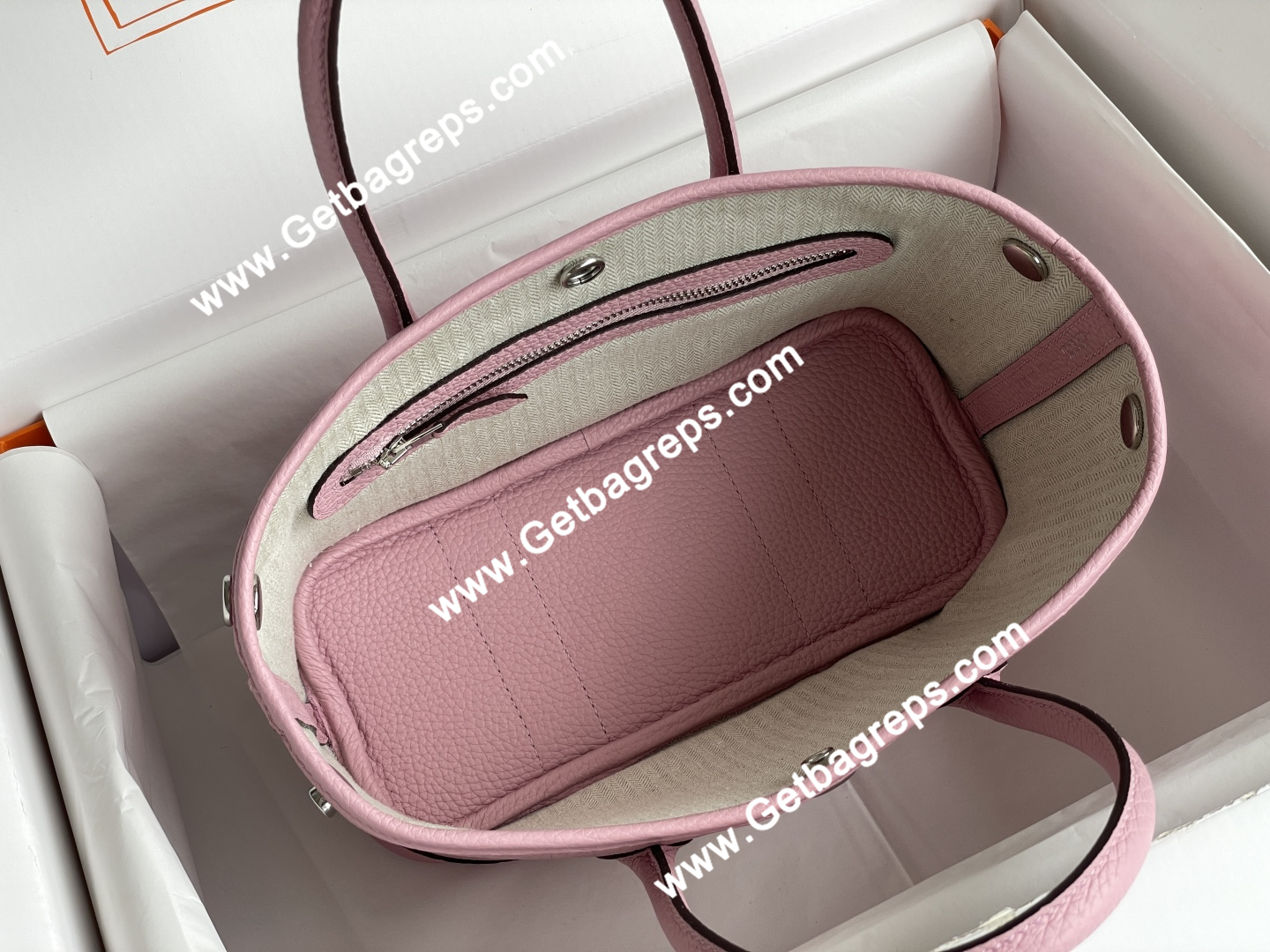 Hermes Garden Party Mini Hand Stitching-10