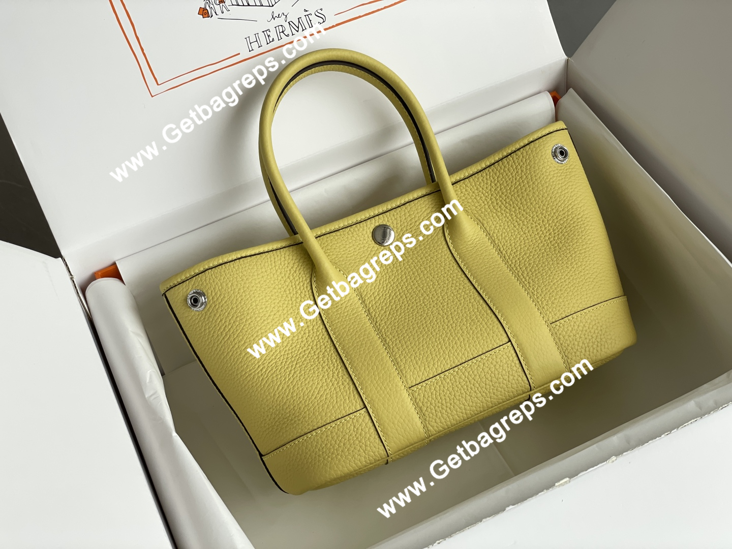 Hermes Garden Party Mini Hand Stitching-11