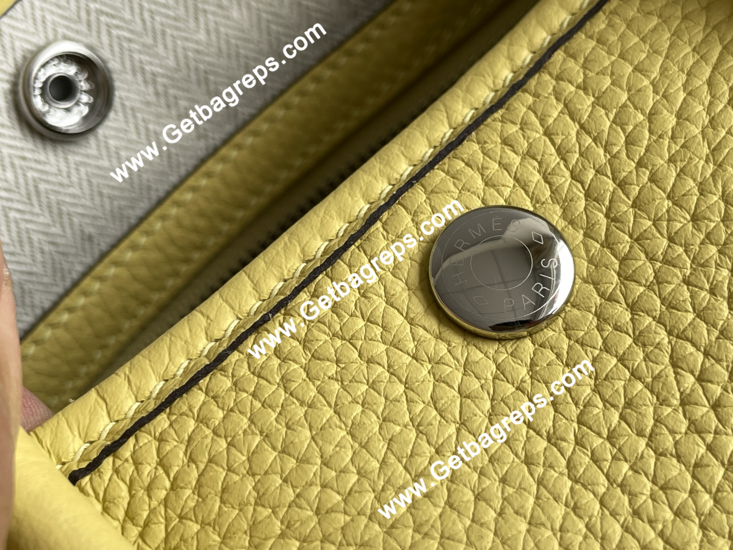Hermes Garden Party Mini Hand Stitching-11