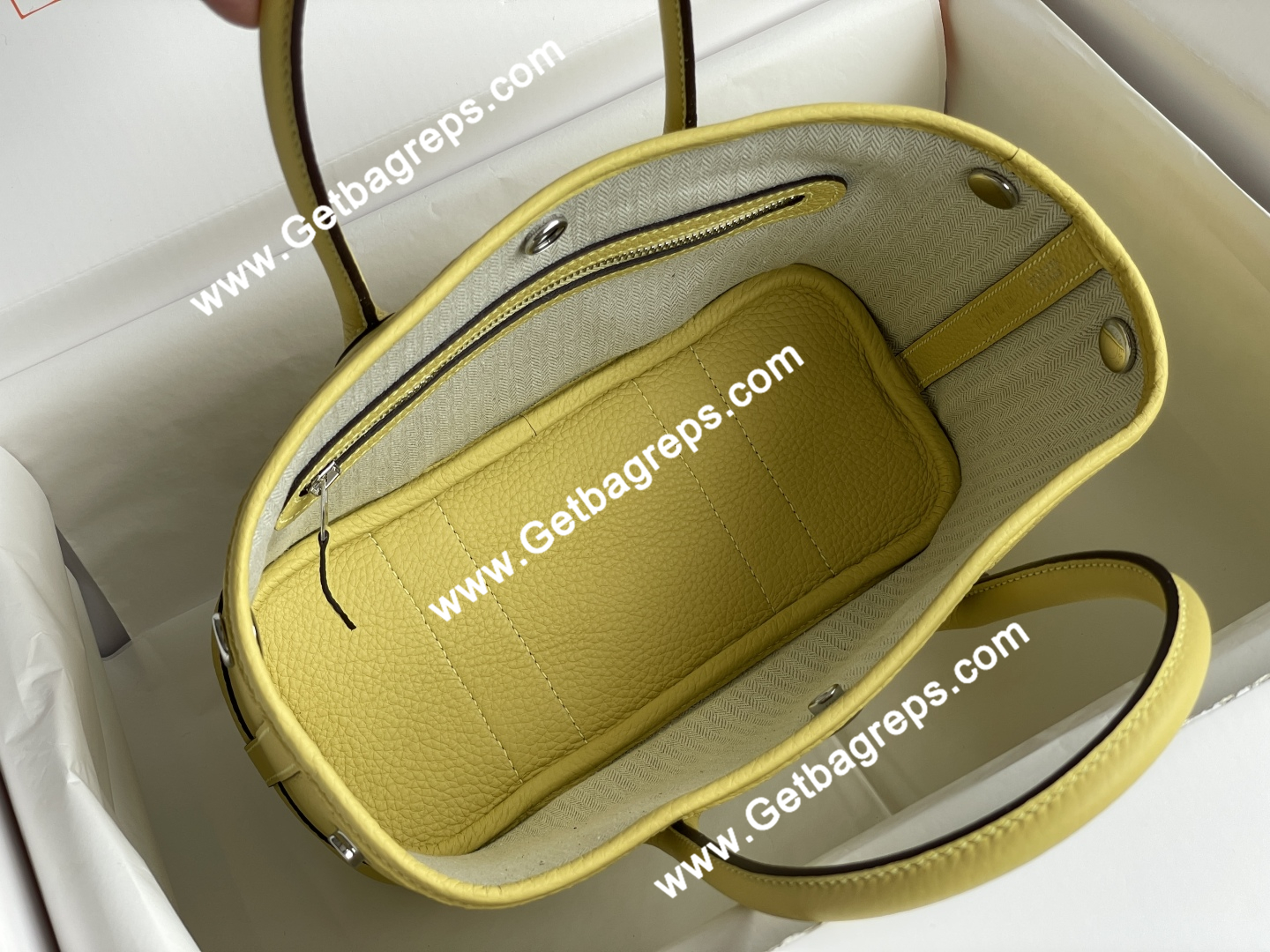 Hermes Garden Party Mini Hand Stitching-11