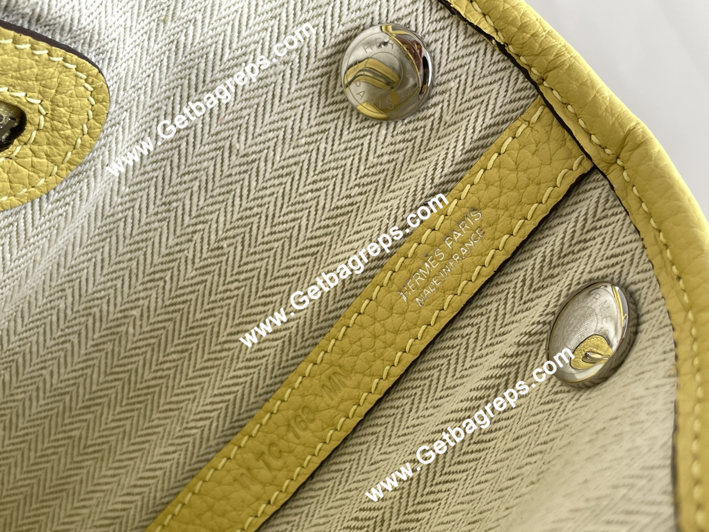 Hermes Garden Party Mini Hand Stitching-11