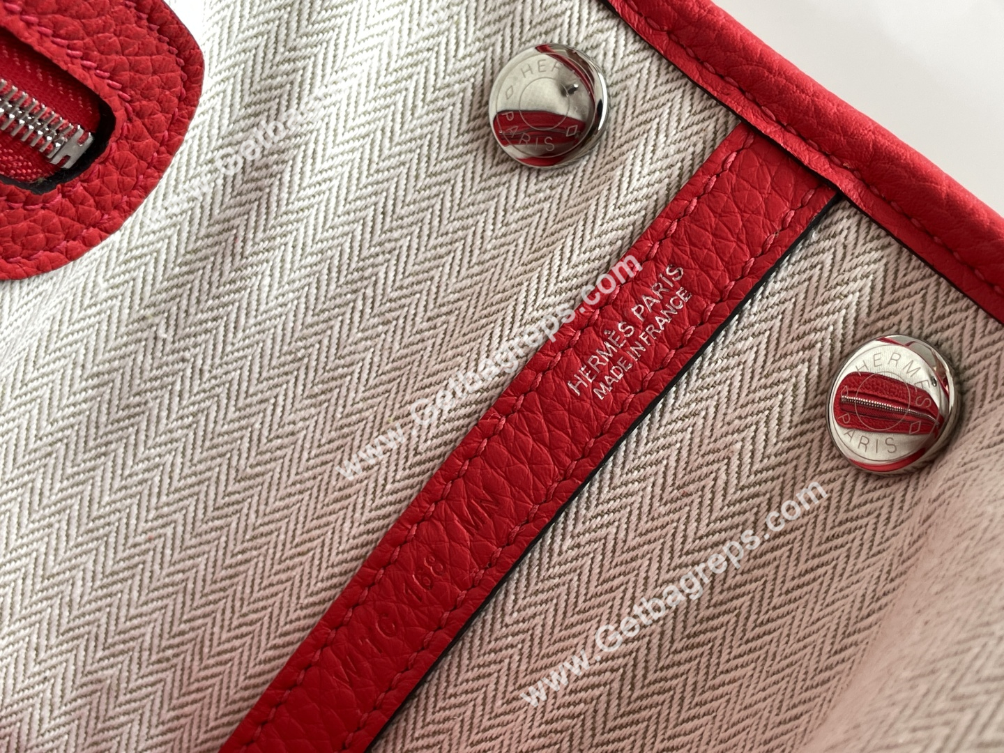 Hermes Garden Party Mini Hand Stitching-13