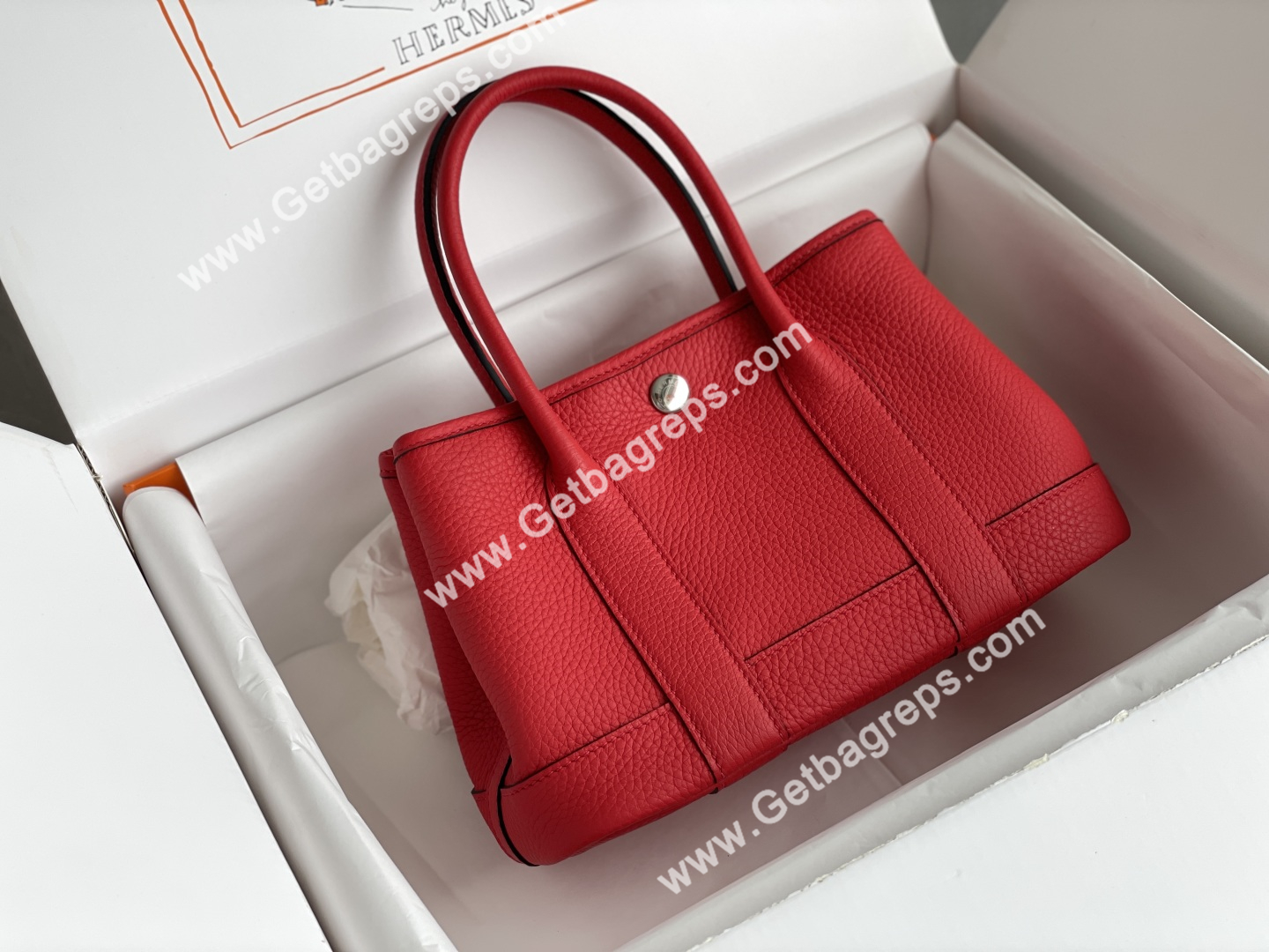 Hermes Garden Party Mini Hand Stitching-13