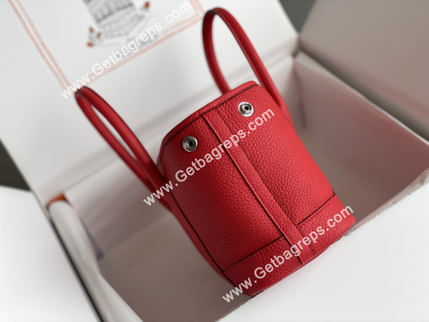 Hermes Garden Party Mini Hand Stitching-13