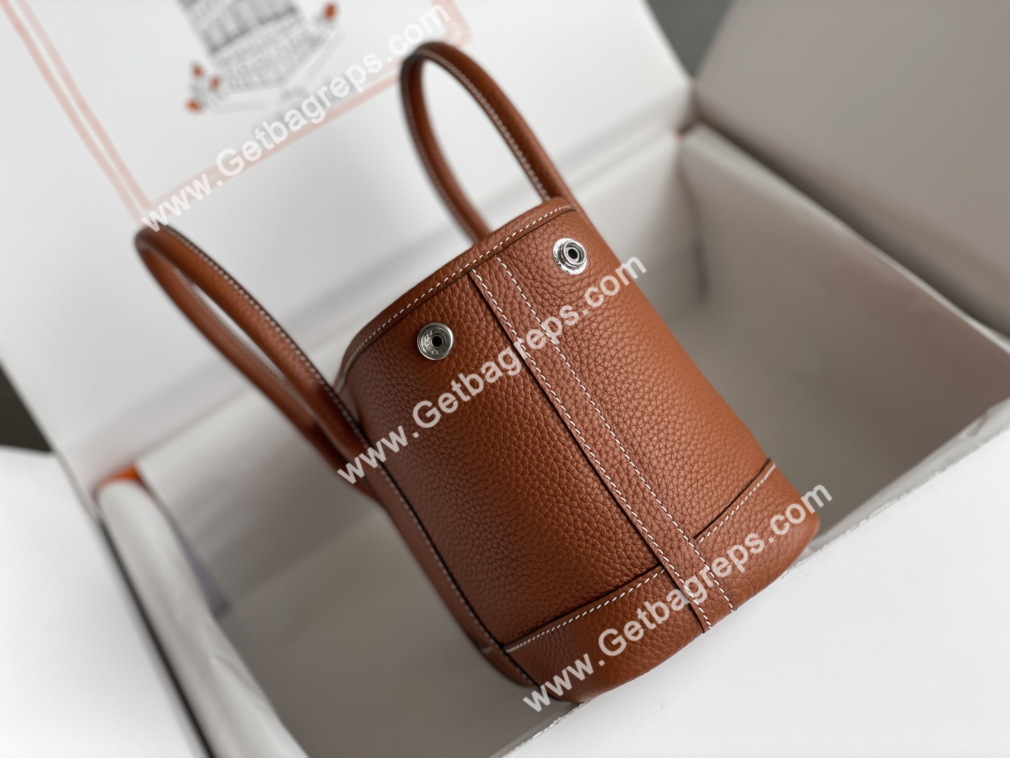 Hermes Garden Party Mini Hand Stitching-15