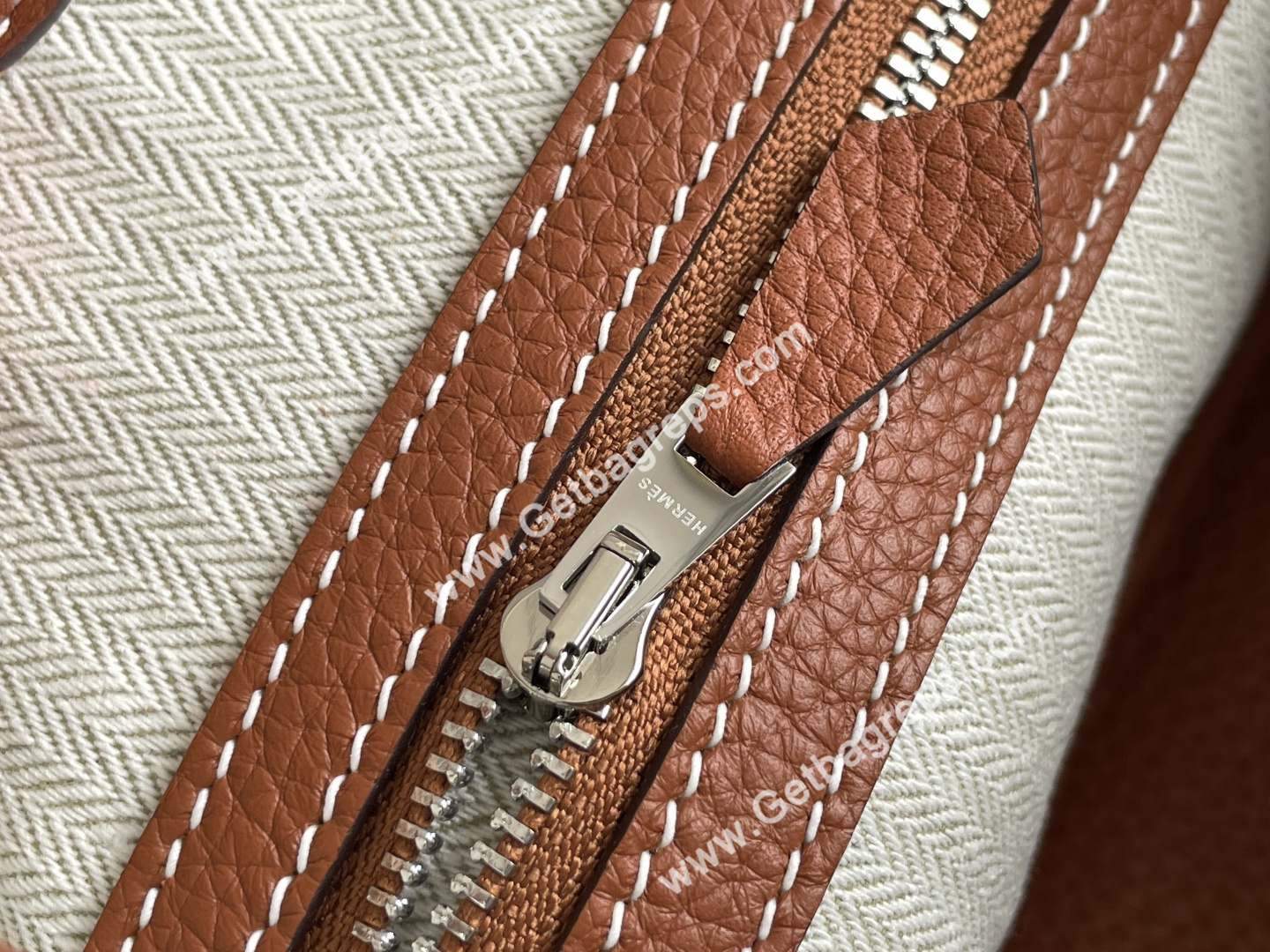 Hermes Garden Party Mini Hand Stitching-15