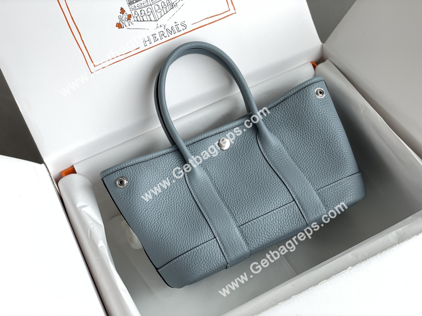 Hermes Garden Party Mini Hand Stitching-16