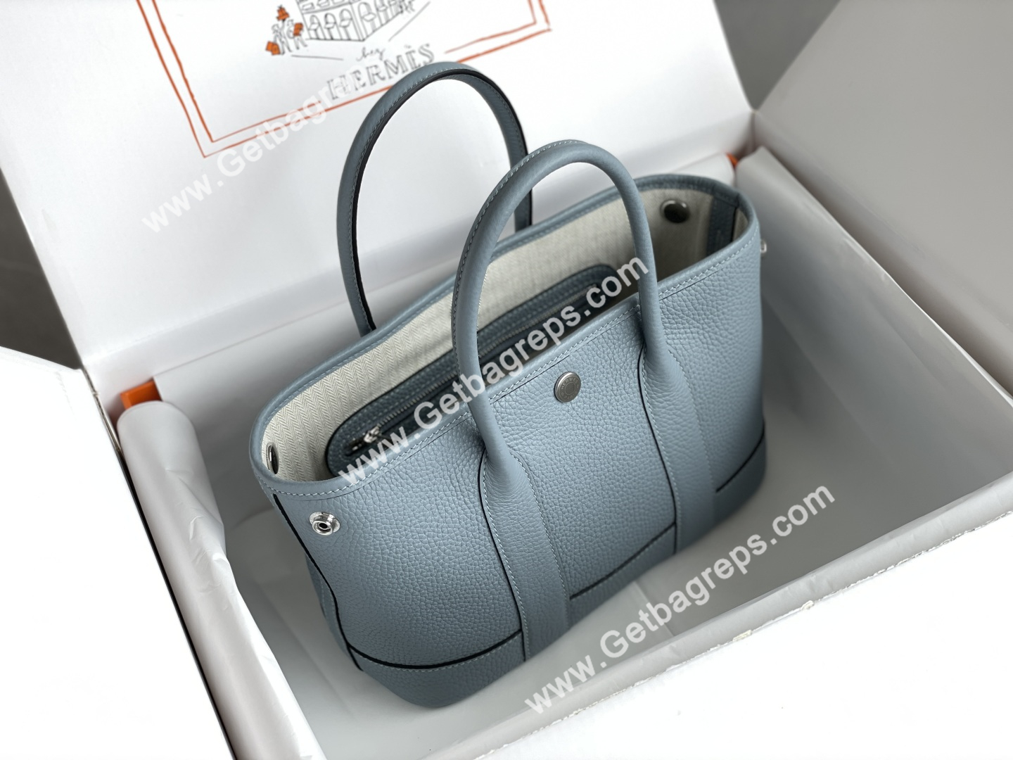 Hermes Garden Party Mini Hand Stitching-16