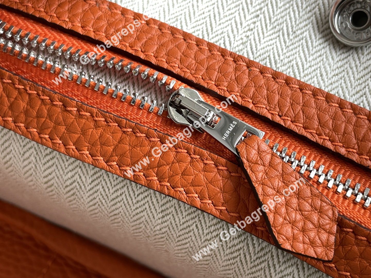 Hermes Garden Party Mini Hand Stitching-17