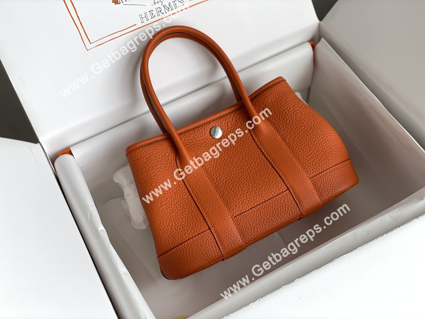 Hermes Garden Party Mini Hand Stitching-17