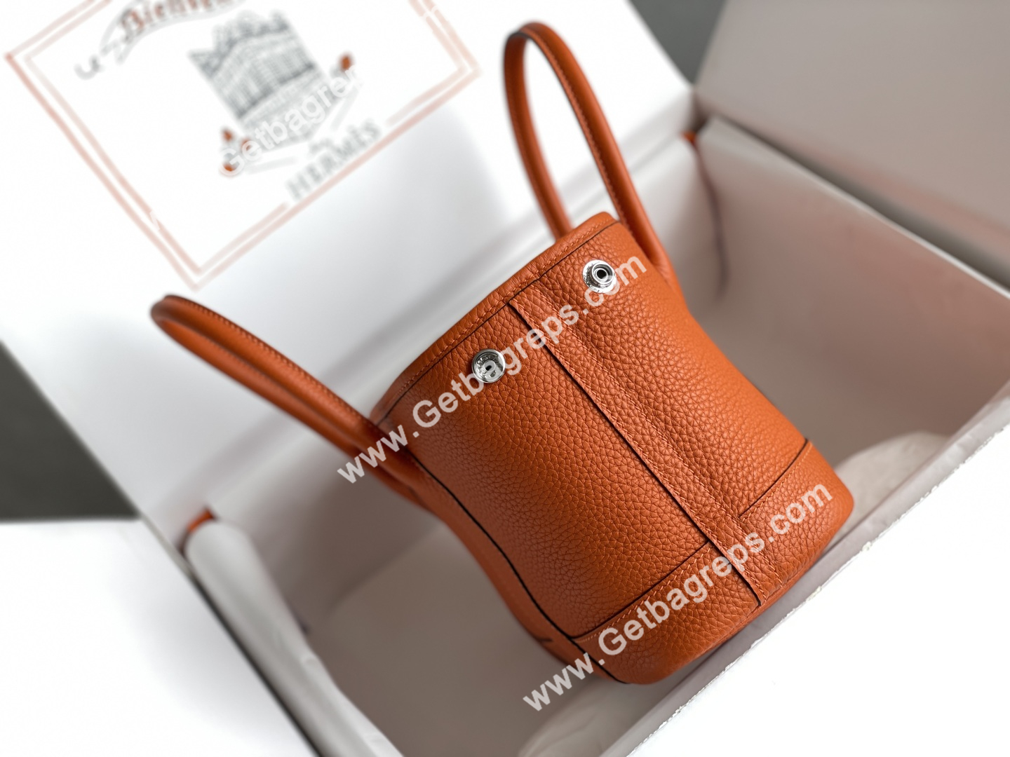 Hermes Garden Party Mini Hand Stitching-17