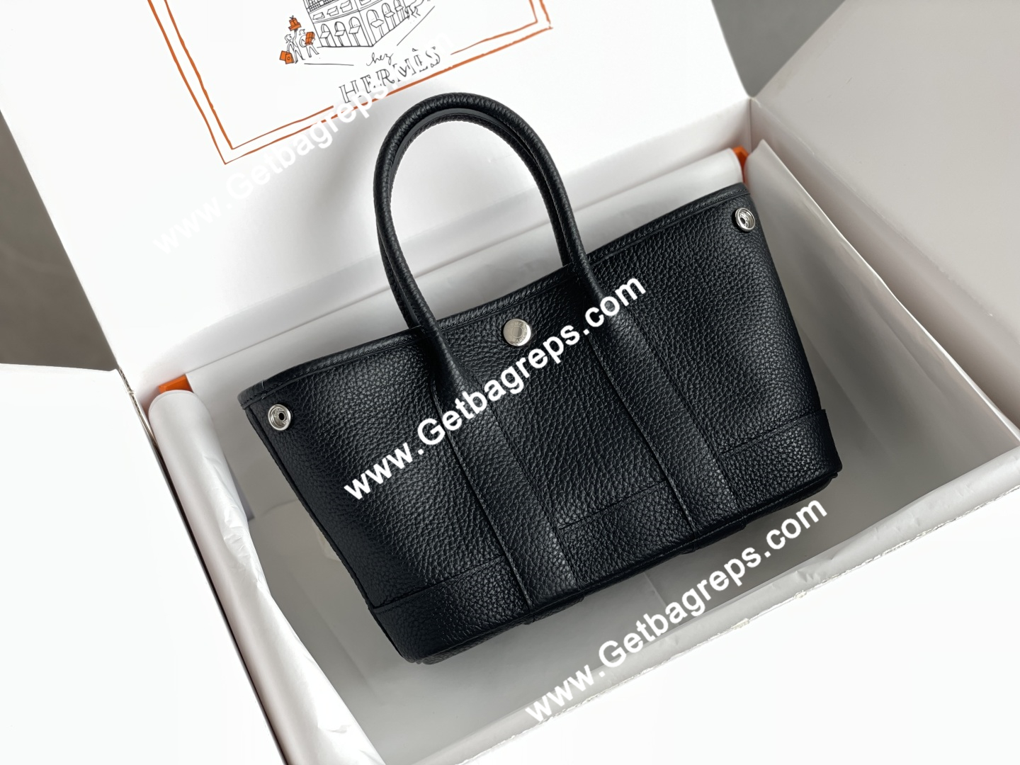 Hermes Garden Party Mini Hand Stitching-2