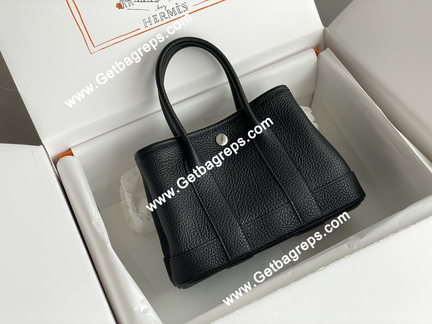 Hermes Garden Party Mini Hand Stitching-2