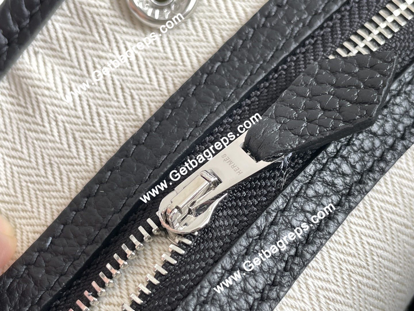 Hermes Garden Party Mini Hand Stitching-2