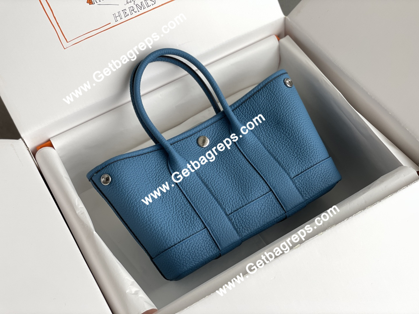 Hermes Garden Party Mini Hand Stitching-3