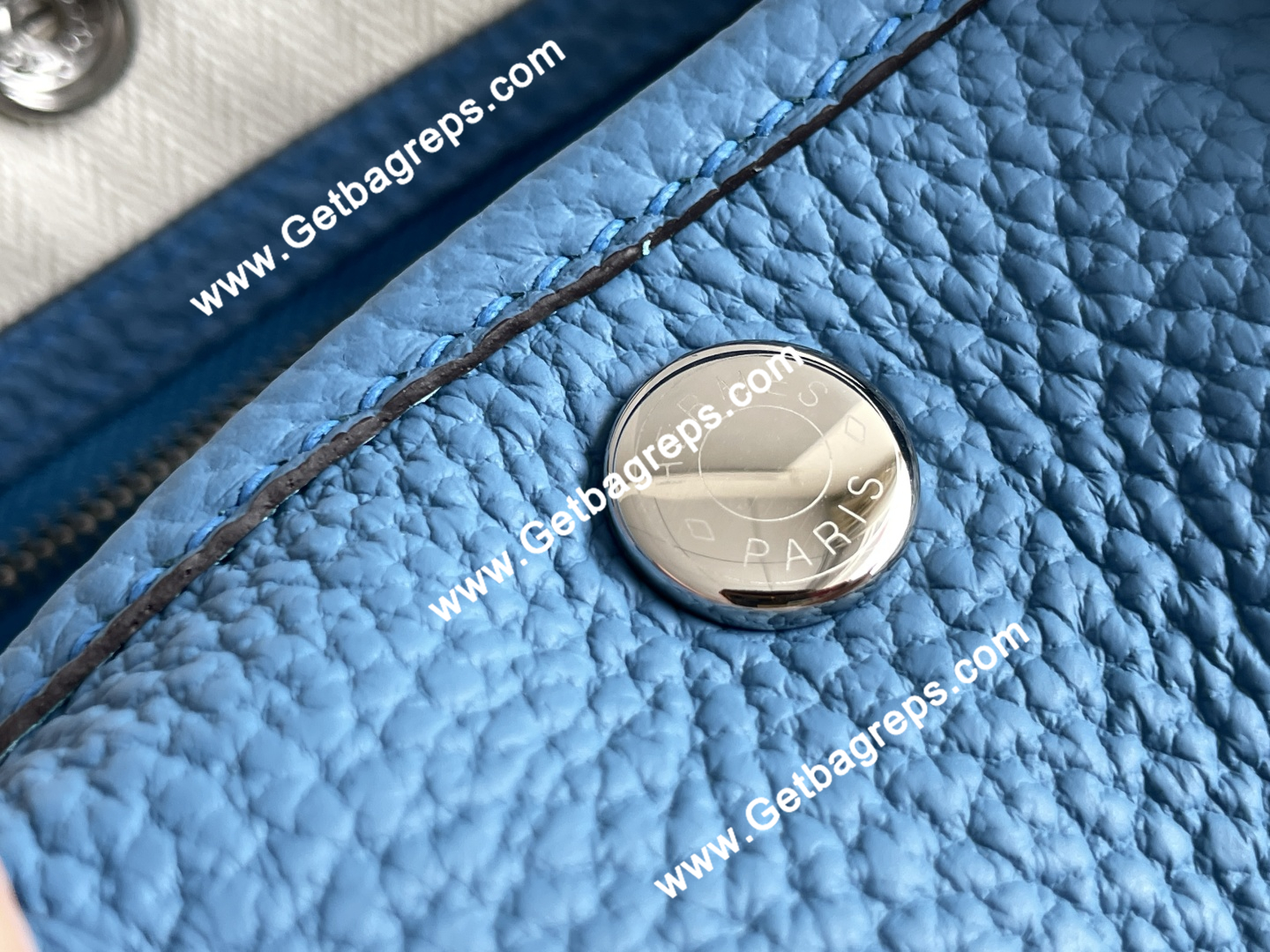 Hermes Garden Party Mini Hand Stitching-3