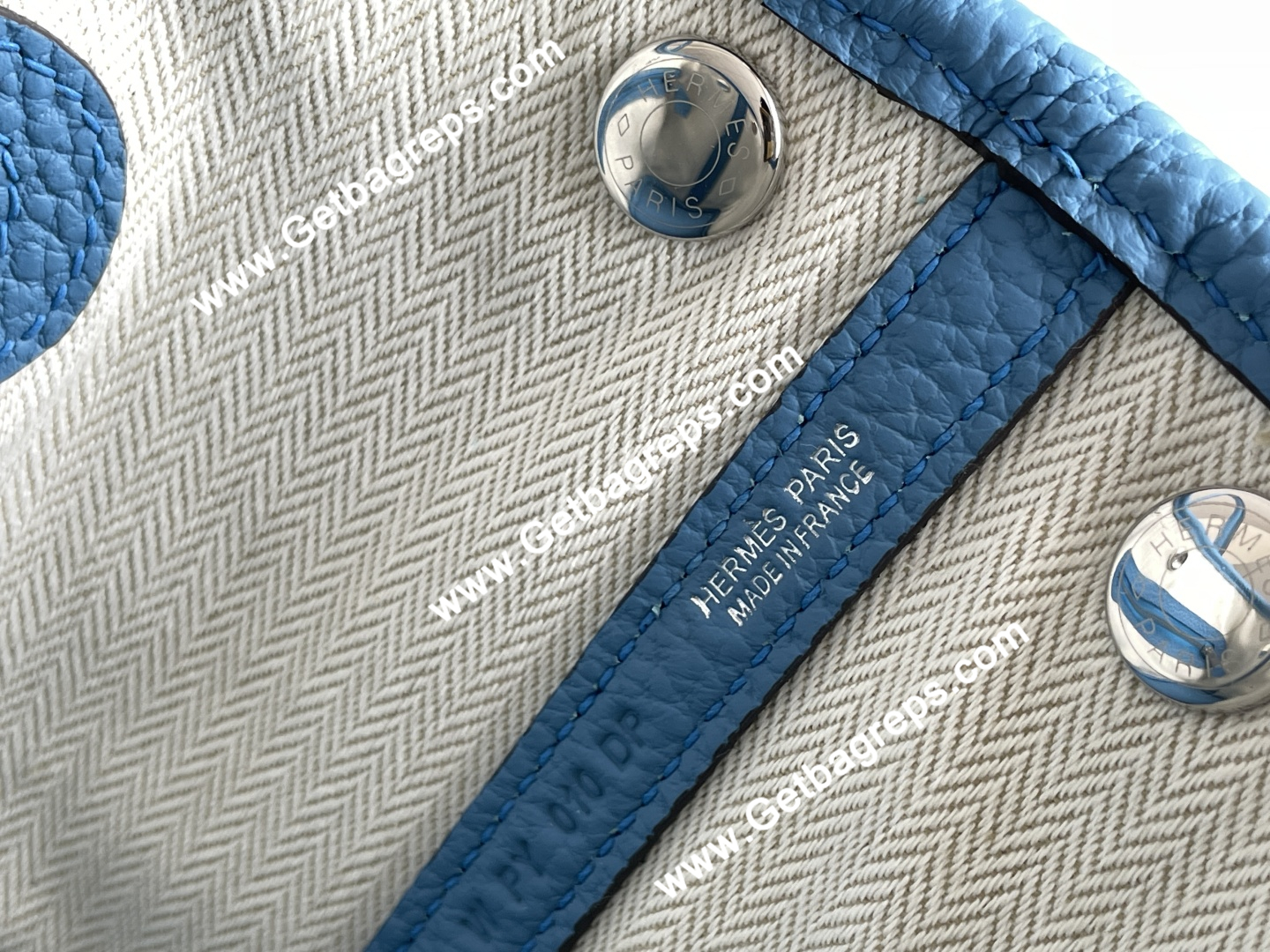 Hermes Garden Party Mini Hand Stitching-3
