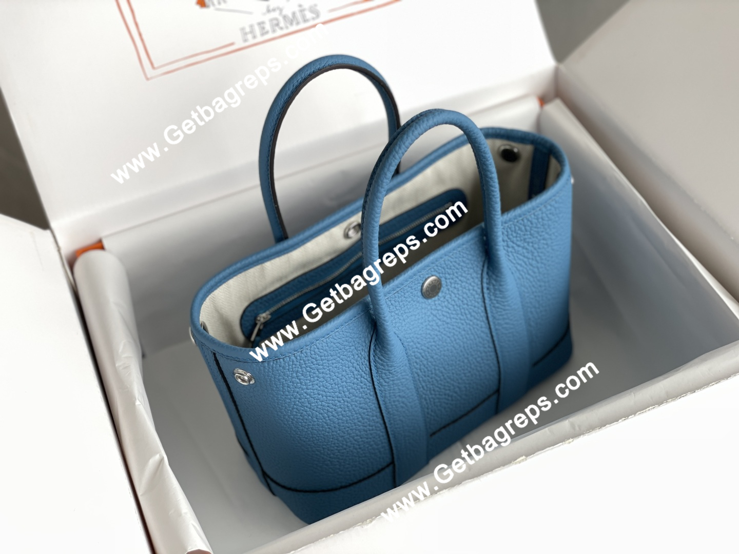 Hermes Garden Party Mini Hand Stitching-3