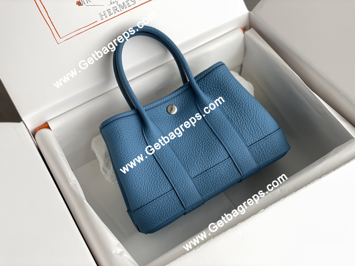 Hermes Garden Party Mini Hand Stitching-3