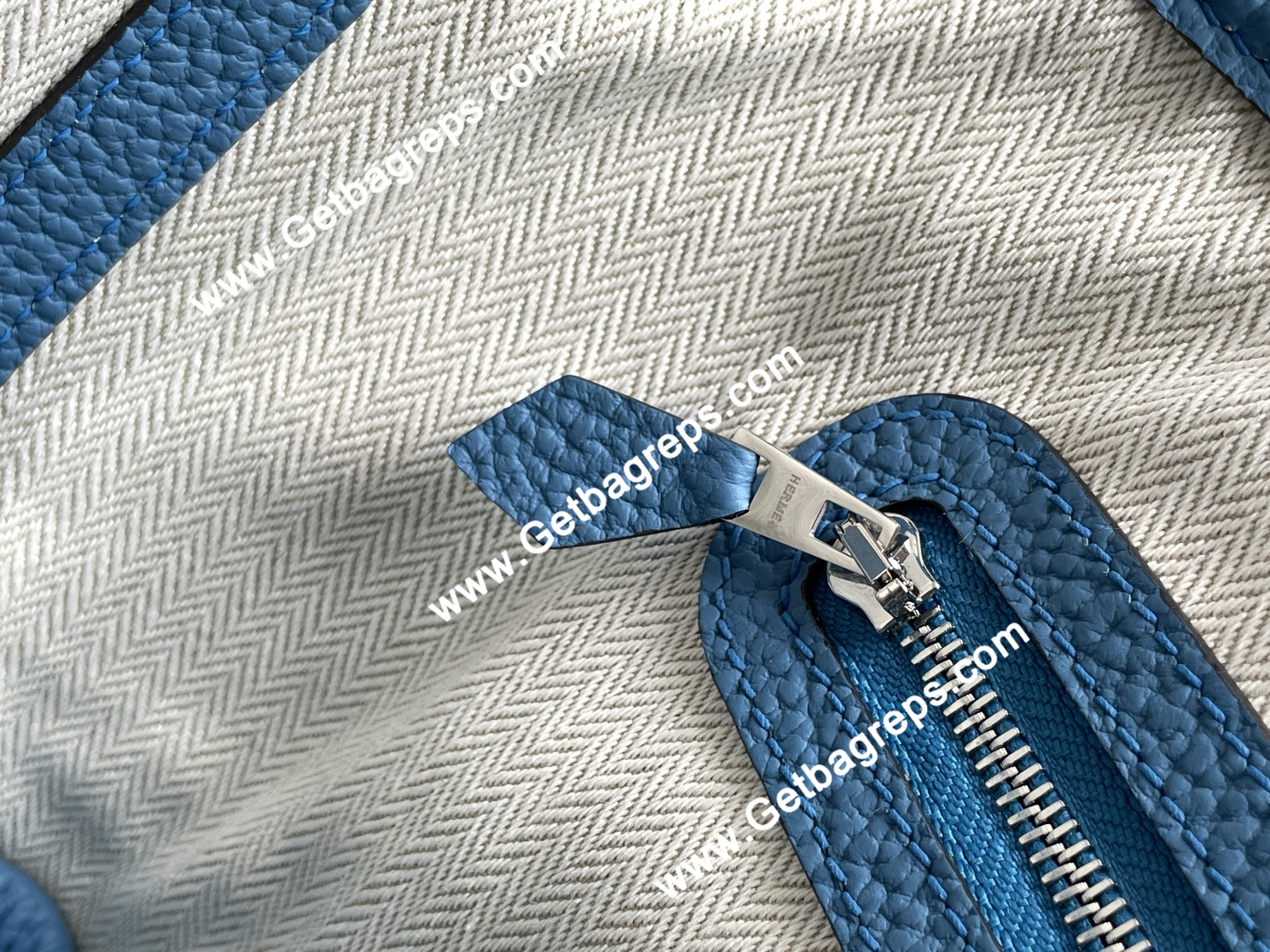 Hermes Garden Party Mini Hand Stitching-3