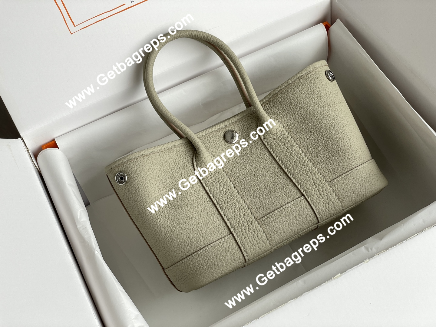 Hermes Garden Party Mini Hand Stitching-4