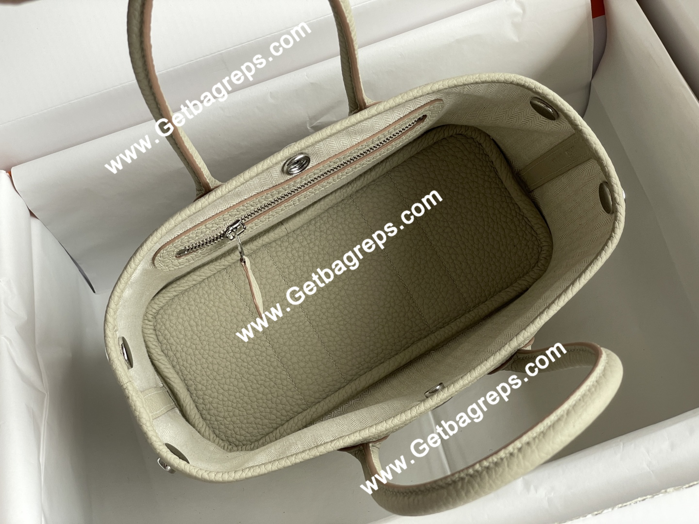Hermes Garden Party Mini Hand Stitching-4