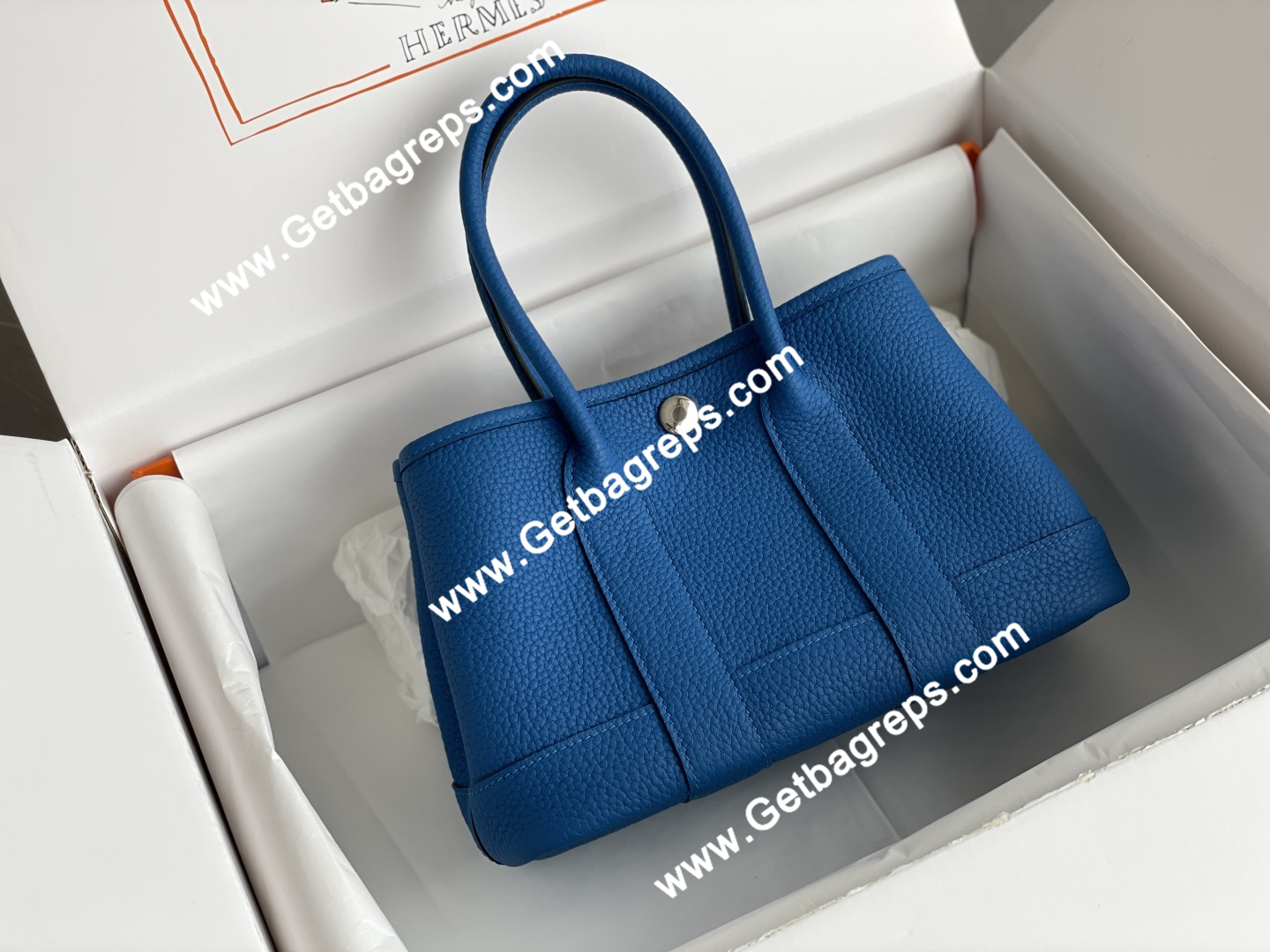 Hermes Garden Party Mini Hand Stitching-5