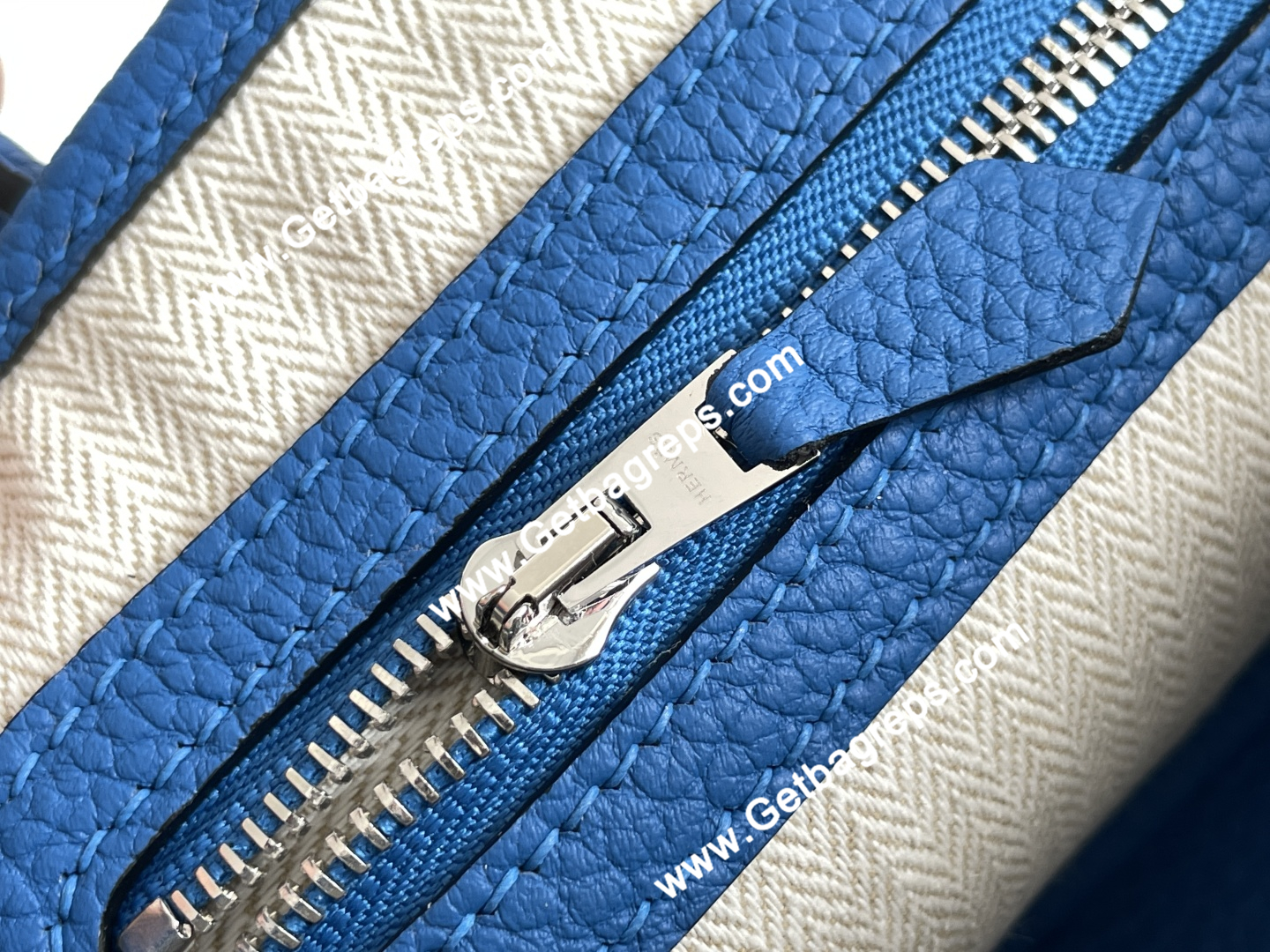 Hermes Garden Party Mini Hand Stitching-5