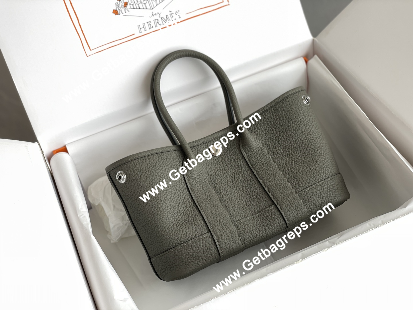 Hermes Garden Party Mini Hand Stitching-6