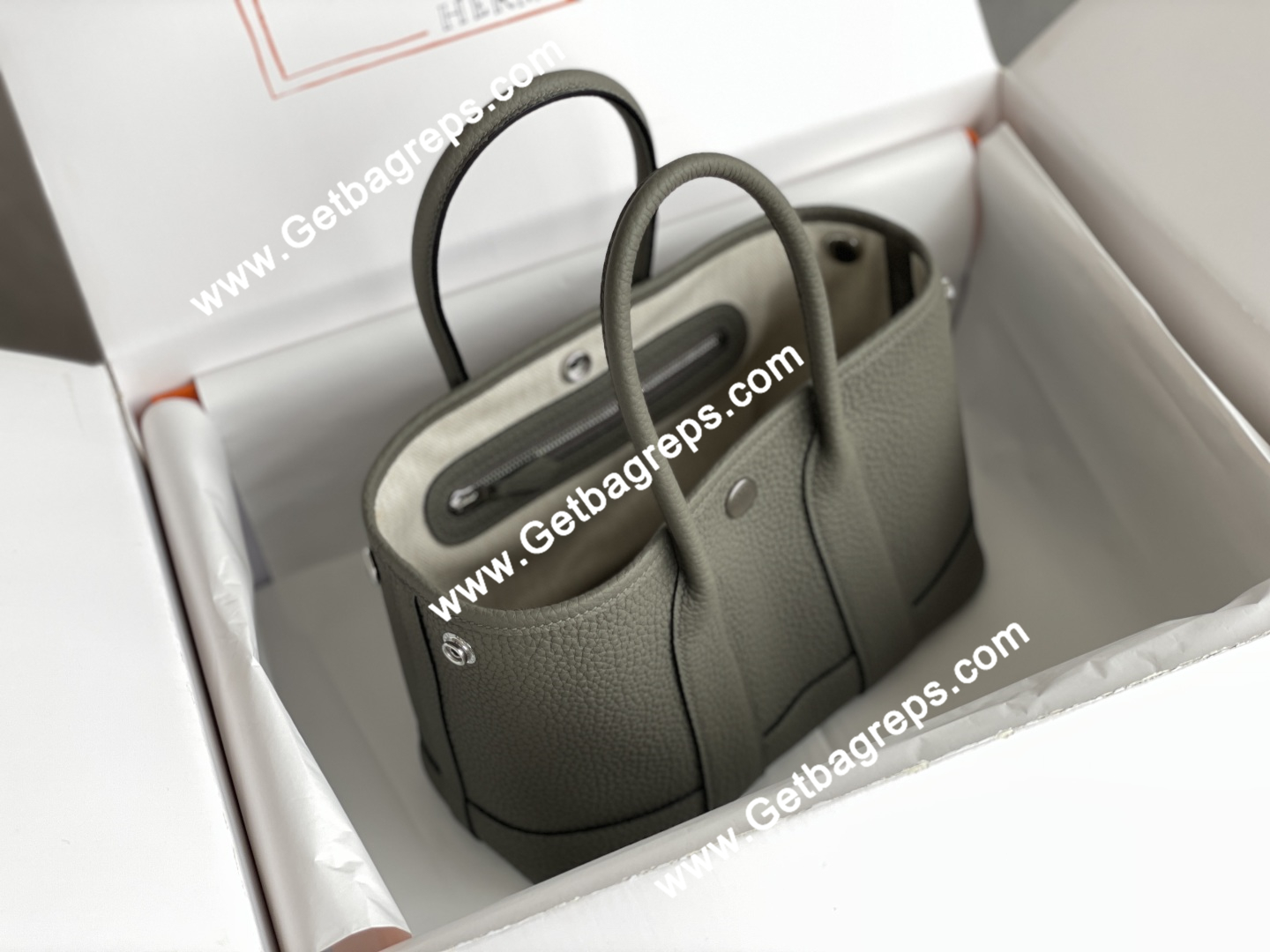Hermes Garden Party Mini Hand Stitching-6