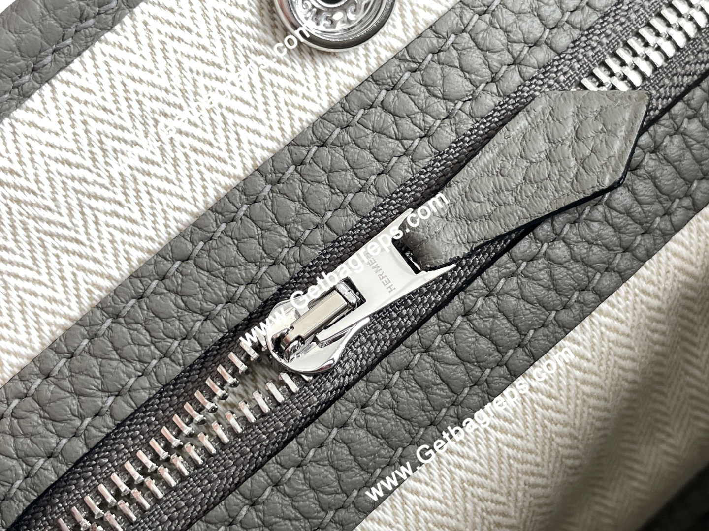 Hermes Garden Party Mini Hand Stitching-6