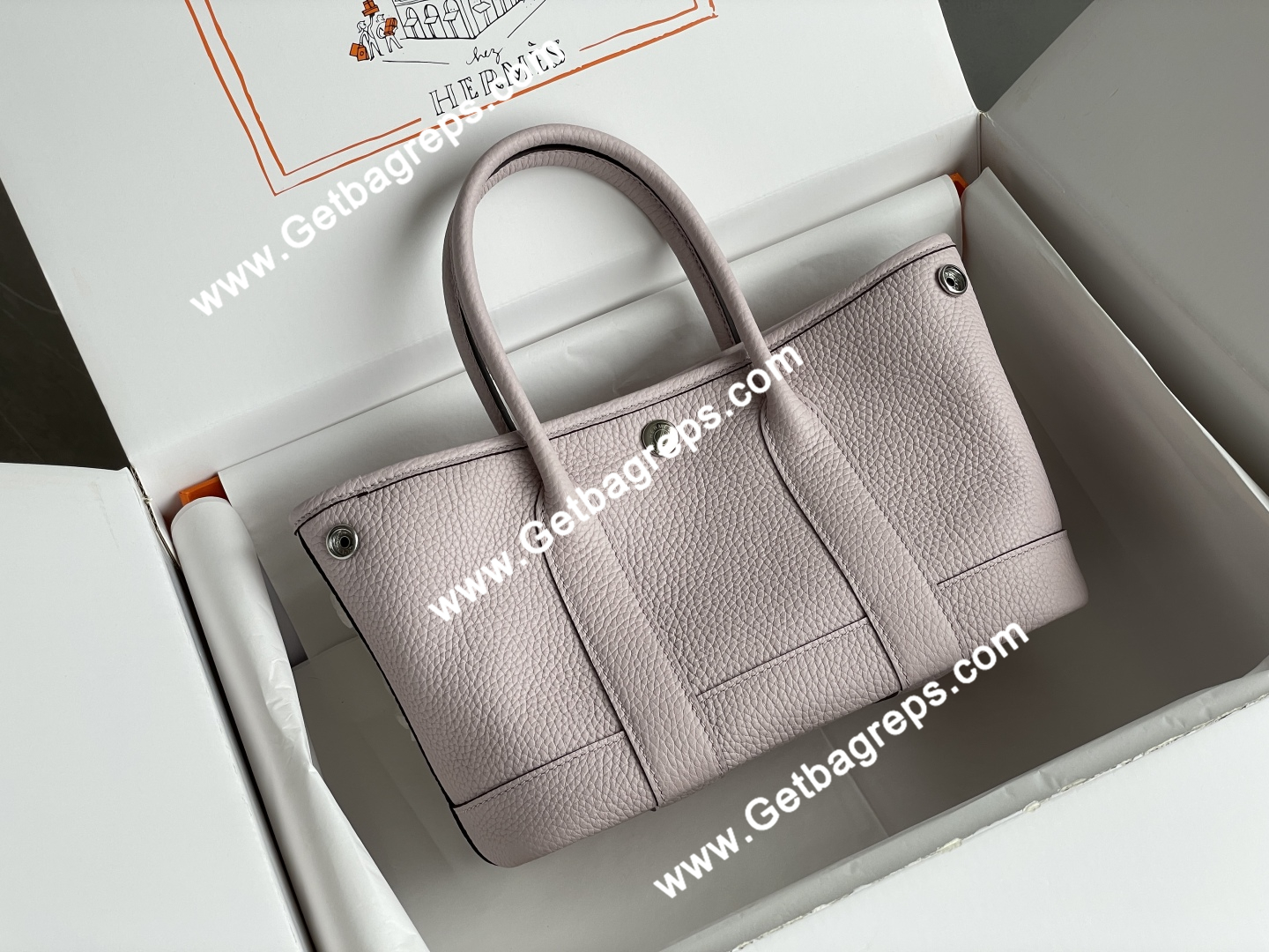 Hermes Garden Party Mini Hand Stitching-7