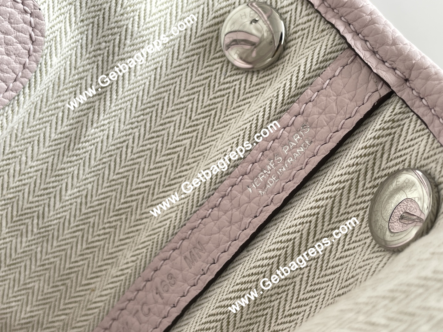 Hermes Garden Party Mini Hand Stitching-7
