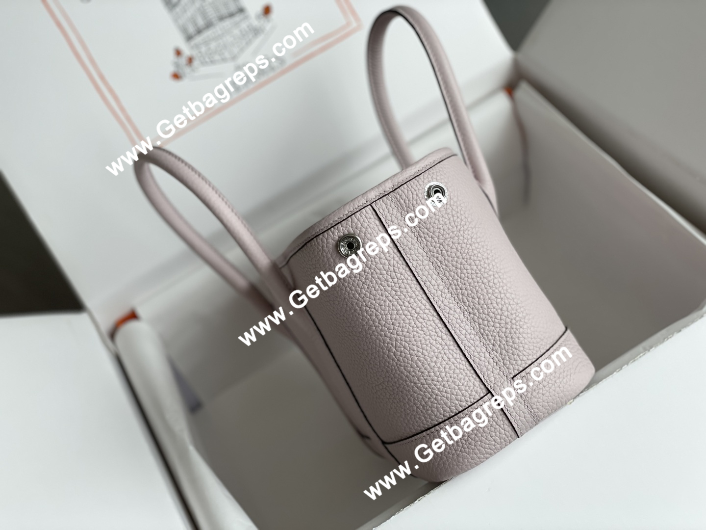 Hermes Garden Party Mini Hand Stitching-7