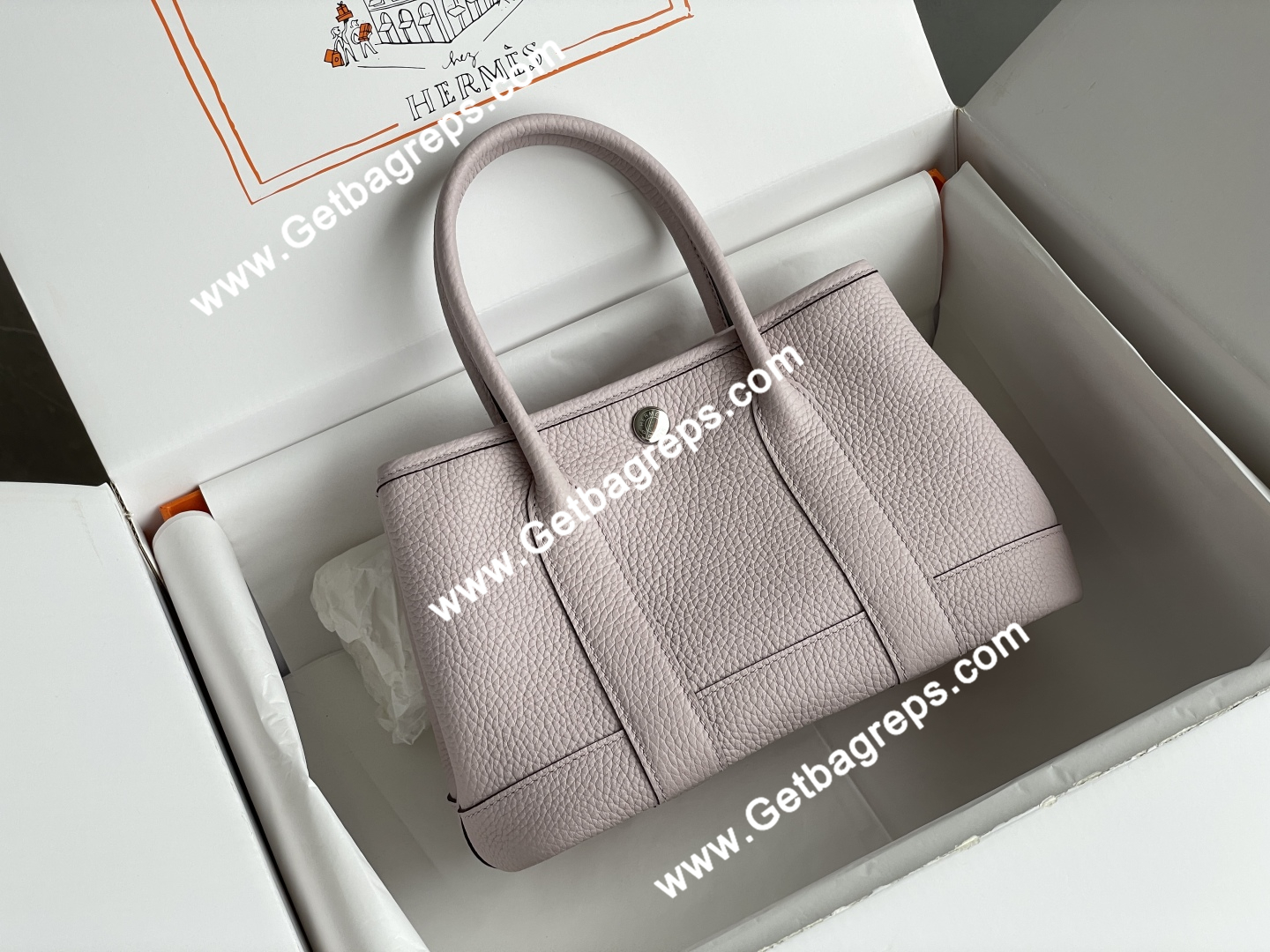 Hermes Garden Party Mini Hand Stitching-7