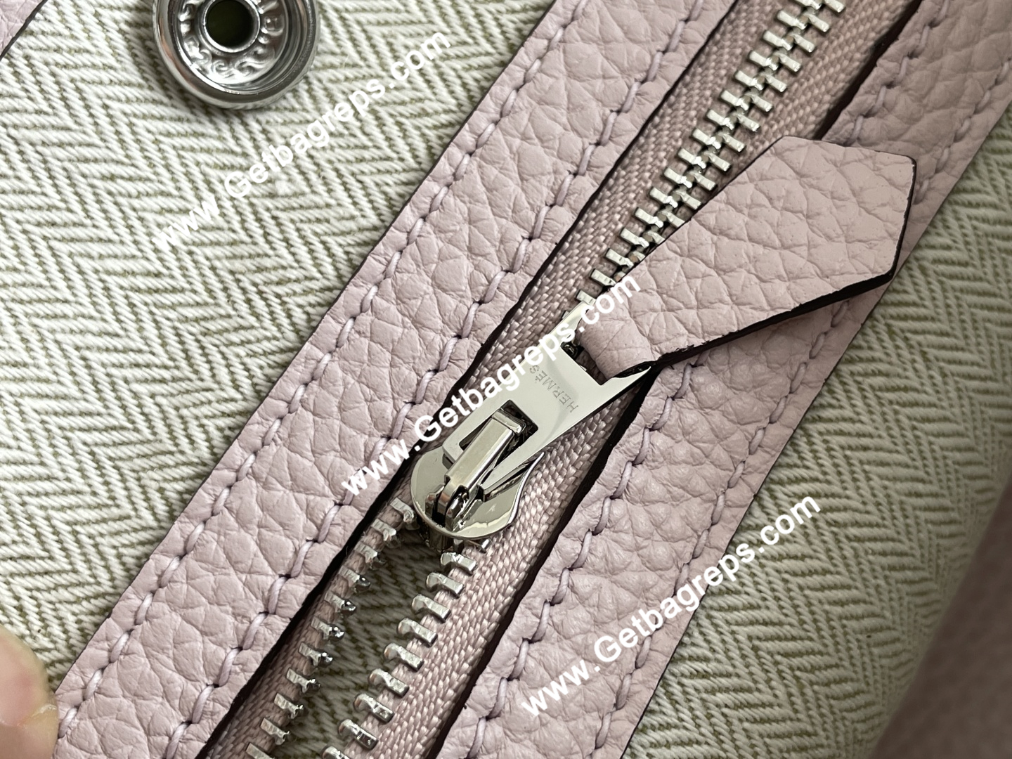 Hermes Garden Party Mini Hand Stitching-7
