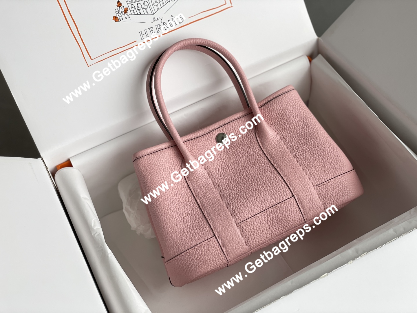 Hermes Garden Party Mini Hand Stitching-8