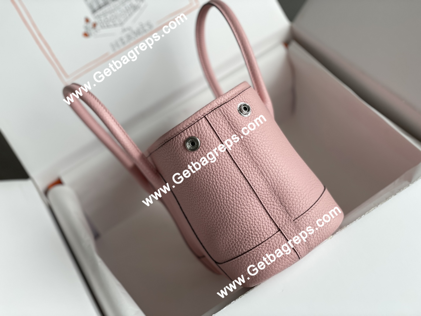 Hermes Garden Party Mini Hand Stitching-8