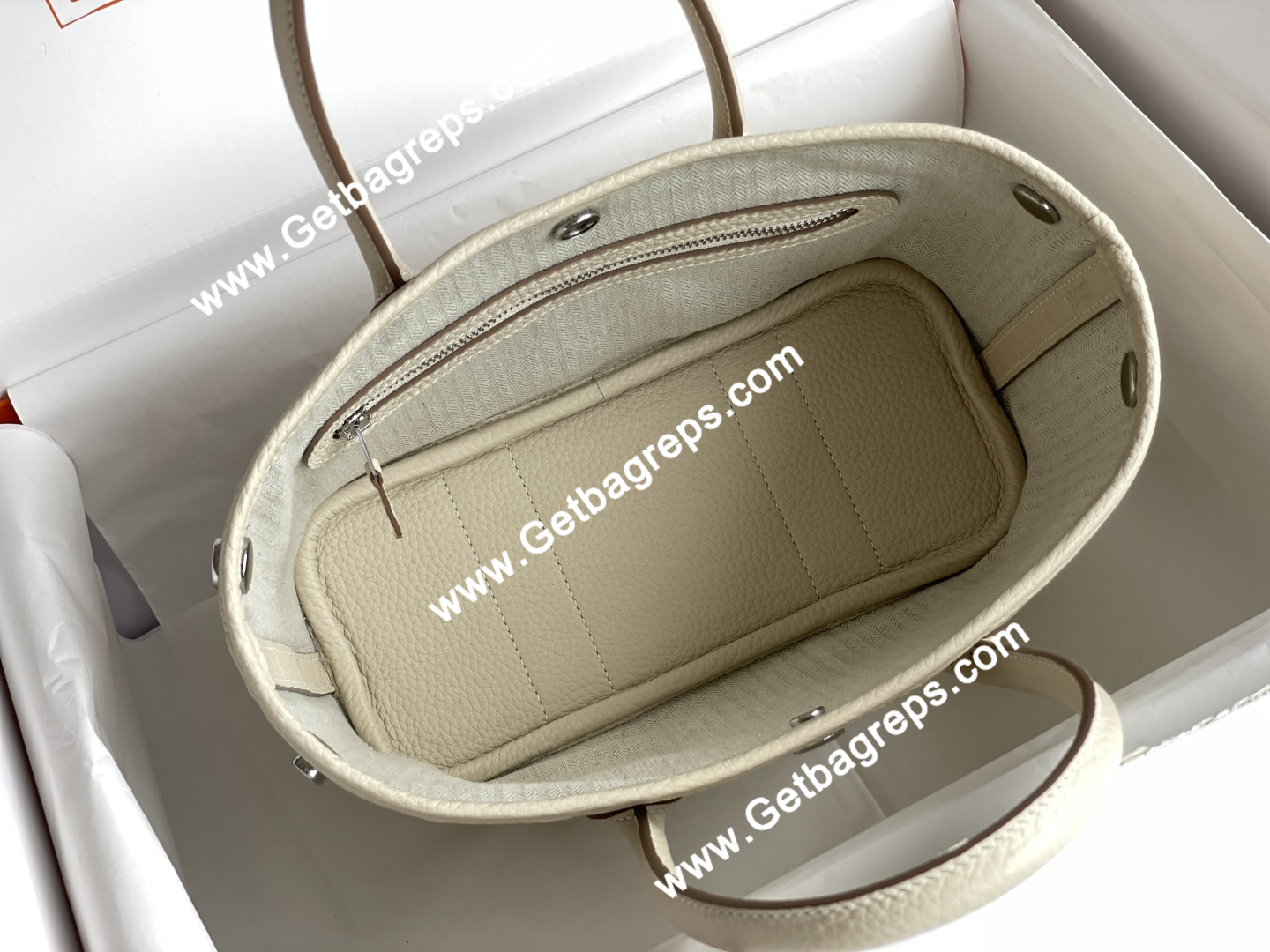 Hermes Garden Party Mini Hand Stitching-9